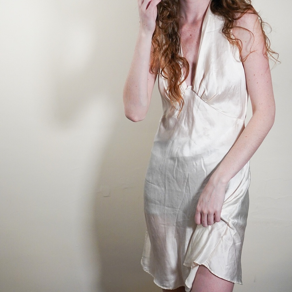 90s Silk Slip Dress